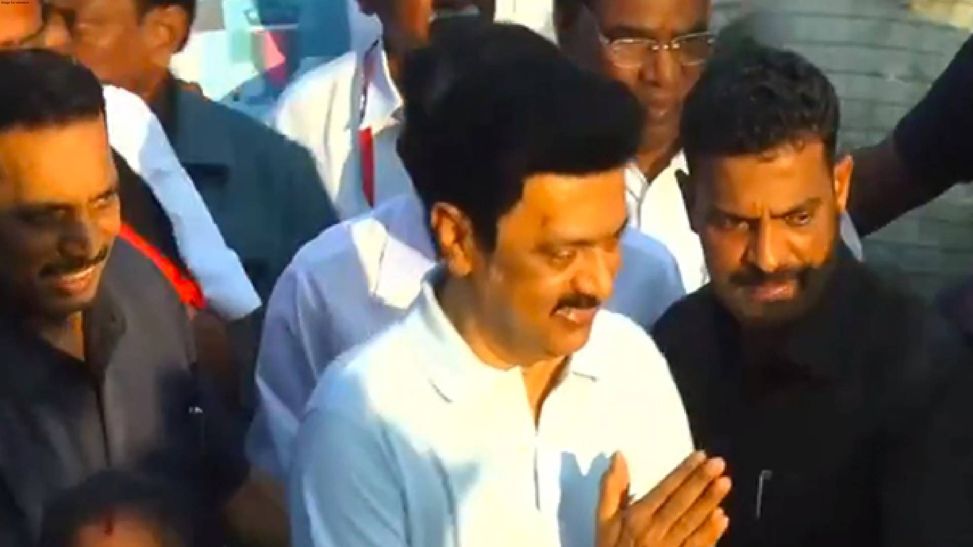 Tamil Nadu CM Stalin holds election campaign for Erode DMK candidate KE Prakash